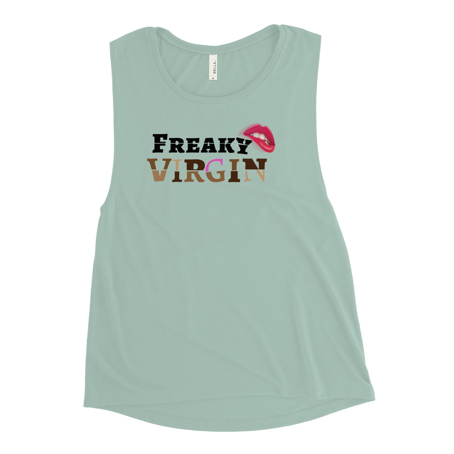 Freaky Virgin Ladies’ Muscle Tank