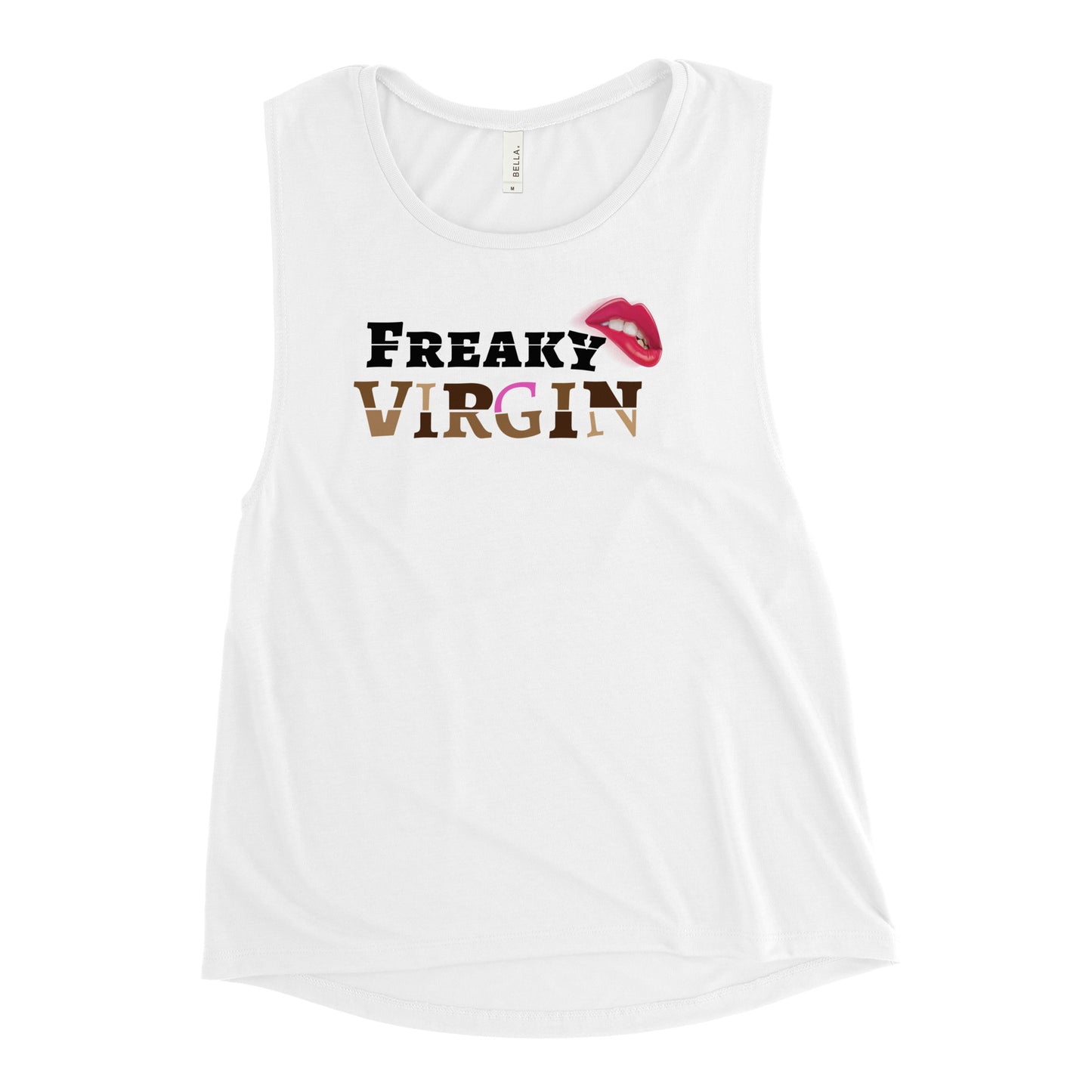 Freaky Virgin Ladies’ Muscle Tank